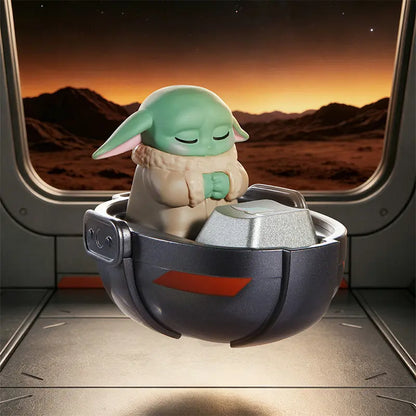MINISO Star Wars Series Grogu Keycap Blind Box – Cute Collectible Keycap, Perfect Gift for Star Wars Fans, Adorable Desk Accessory for Mechanical Keyboards! Summerwins