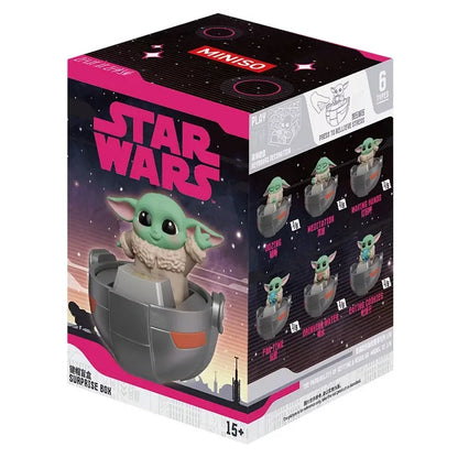MINISO Star Wars Series Grogu Keycap Blind Box – Cute Collectible Keycap, Perfect Gift for Star Wars Fans, Adorable Desk Accessory for Mechanical Keyboards! Summerwins