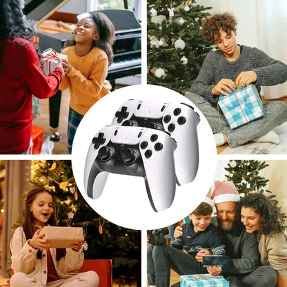 Mini Retro Console 64GB Wireless Video Game Console with Built-In Game Stick, 2.4G Wireless Control, USB Charging Cable & Portable. Remote Control