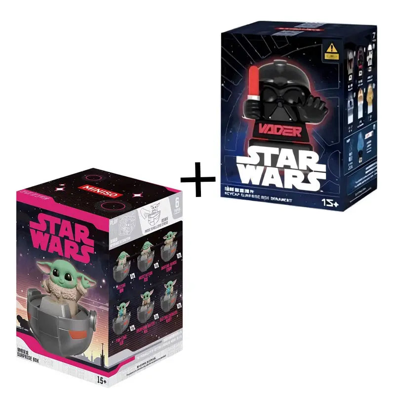 MINISO Star Wars Series Grogu Keycap Blind Box – Cute Collectible Keycap, Perfect Gift for Star Wars Fans, Adorable Desk Accessory for Mechanical Keyboards! Summerwins