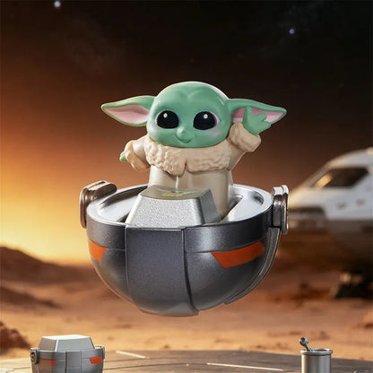 MINISO Star Wars Series Grogu Keycap Blind Box – Cute Collectible Keycap, Perfect Gift for Star Wars Fans, Adorable Desk Accessory for Mechanical Keyboards! Summerwins