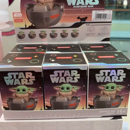 MINISO Star Wars Series Grogu Keycap Blind Box – Cute Collectible Keycap, Perfect Gift for Star Wars Fans, Adorable Desk Accessory for Mechanical Keyboards! Summerwins