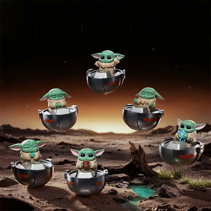 MINISO Star Wars Series Grogu Keycap Blind Box – Cute Collectible Keycap, Perfect Gift for Star Wars Fans, Adorable Desk Accessory for Mechanical Keyboards! Summerwins
